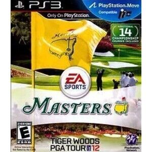 Tiger Woods PGA Tour 12 The Masters Sony PlayStation 3 Video Game PS3
